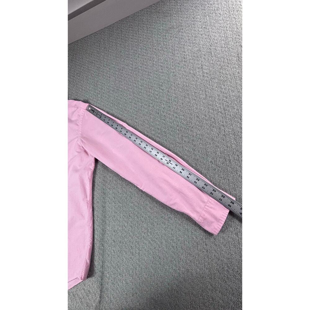 Polo Ralph Lauren Men's Sz LG Classic Button Down Polo Pink with Pony - Picture 7 of 14